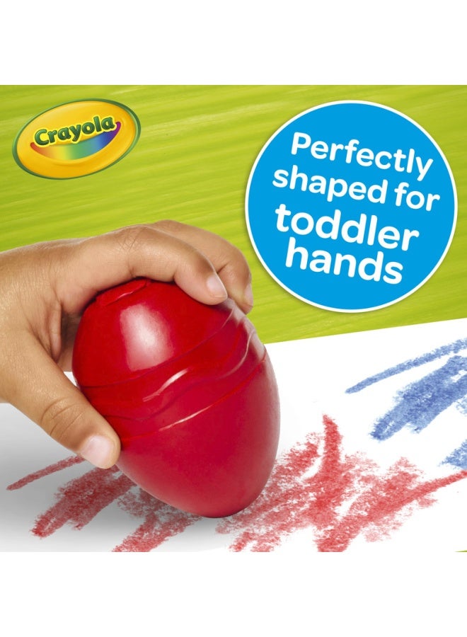 Crayola 3 قطع. أقلام شمع قابلة للغسل للأطفال لأول مرة - Image 4