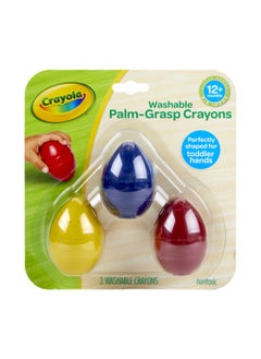 Crayola 3 ct. My First Washable Egg Crayons  - Image 2