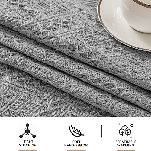 MEETSKY Couch Cover Sofa Cover Oversized Chair Cover Grey Couch Protector Sofa Throw Cover for Couches Single Sofa Slipcovers Washable Couch Recliner Cover(71"x 91", Medium, Grey) - Image 4