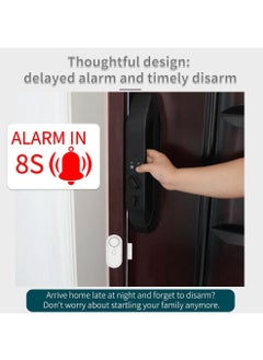 KASTWAVE Door Window Alarm,Remote Windows Open Alarms,Door Entry Alarm,Pool Alarms for Kids Safety,Home and Commercial Door Security Alarm Sensor,Door Chime for Store  - Image 4