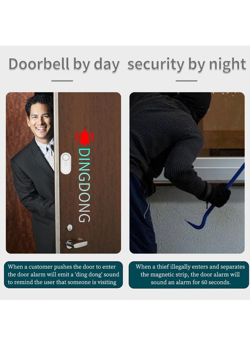 KASTWAVE Door Window Alarm,Remote Windows Open Alarms,Door Entry Alarm,Pool Alarms for Kids Safety,Home and Commercial Door Security Alarm Sensor,Door Chime for Store  - Image 5