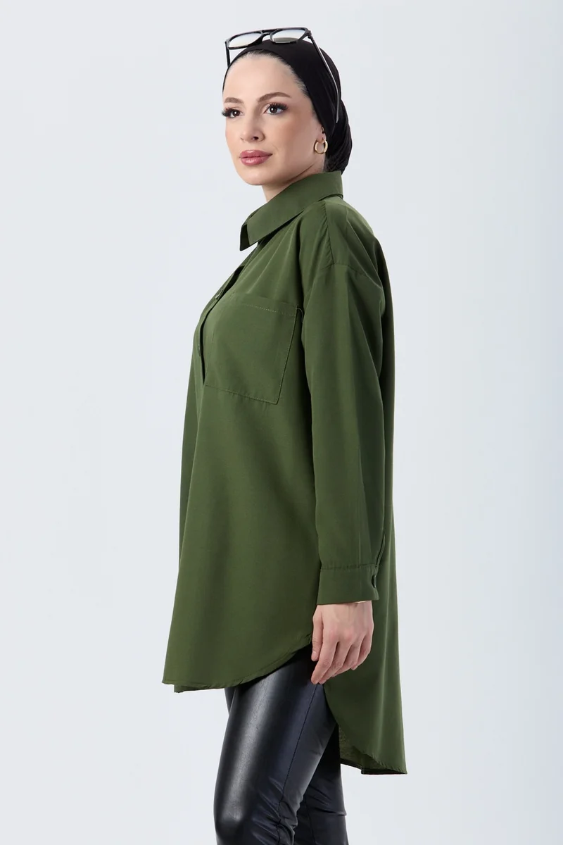 Tofisa 10810-KHAKI Tunic