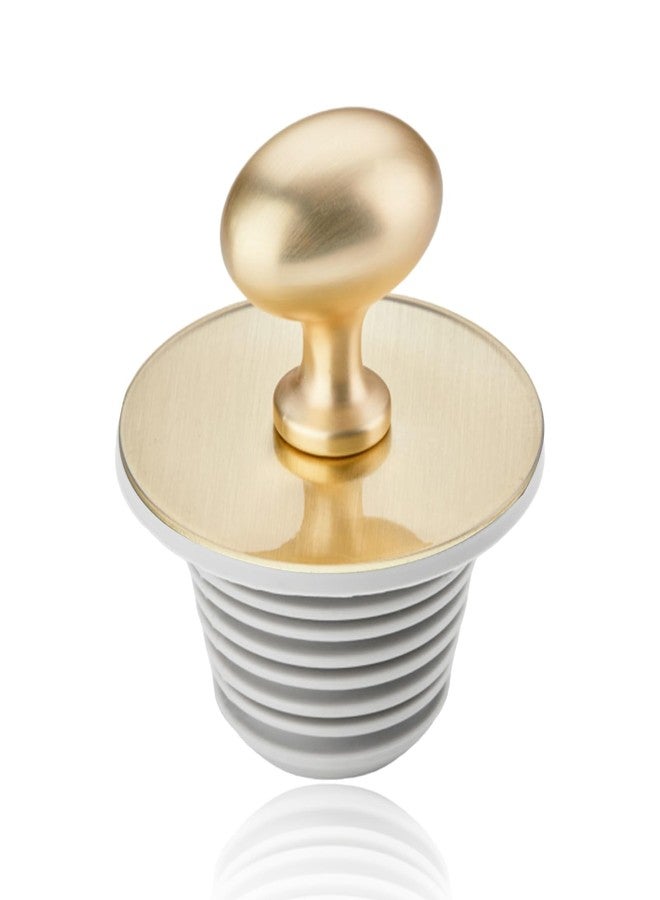 Generic Bathtub Drain Stopper, Rubber Drain Stopper, Bathroom Bathtub Plug, Suitable for Replacing Bathtub Drain Plug，Easy to Use (Gold) - Image 1
