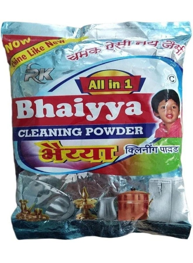 Anshraj - All In One Bhaiyya Cleaning Powder - Multipurpose Cleaning Powder - 7 Gram - Pack of 2 - White - Image 3