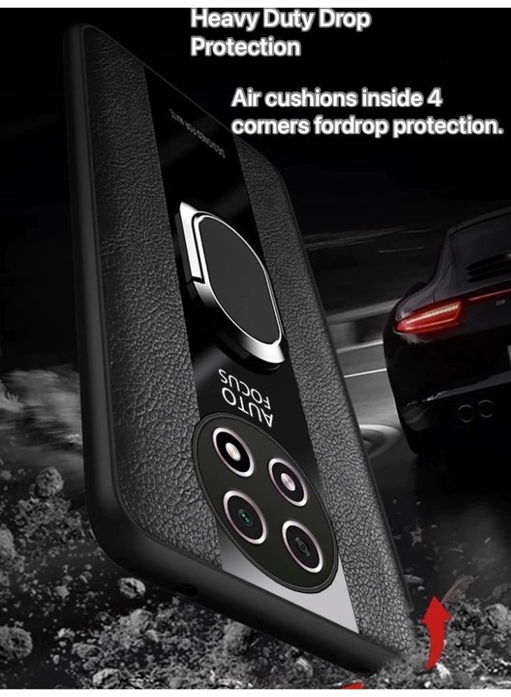 جراب هاتف Honor X9c، غطاء خلفي مقاوم للصدمات من مادة TPU مع حماية لعدسة الكاميرا، جراب نحيف مضاد للاصفرار - Image 3