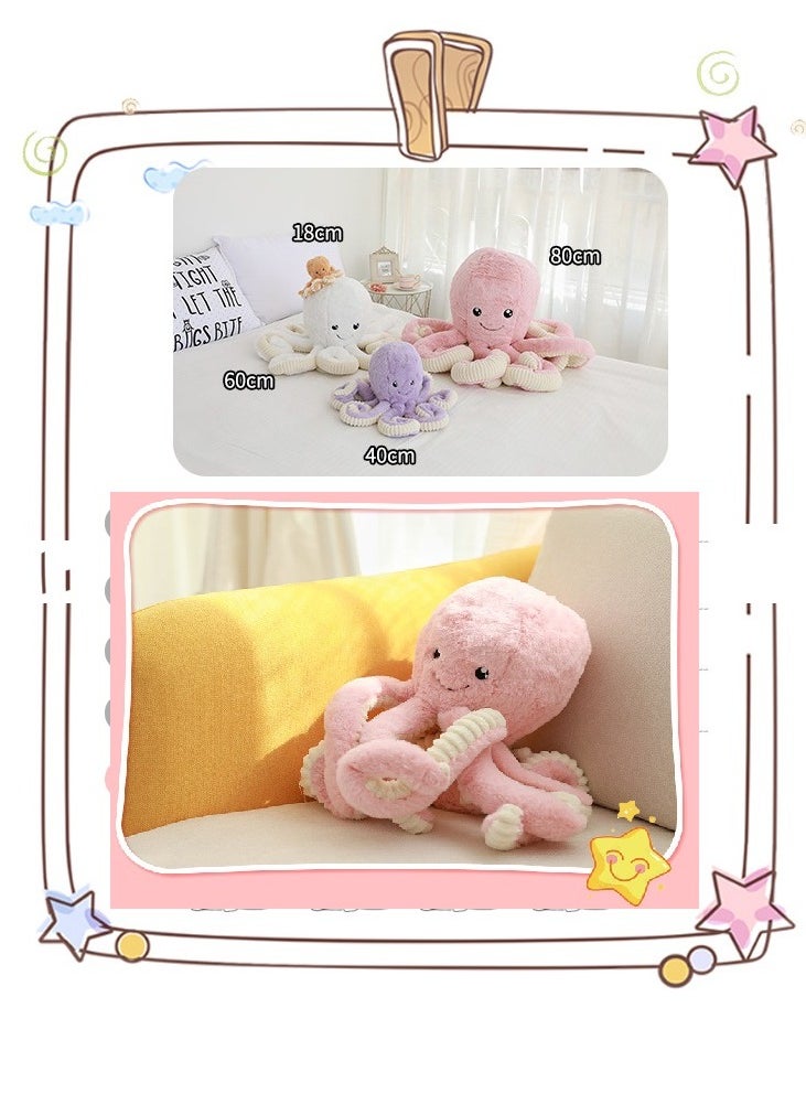 Cutie Cute - Cute Cartoon Octopus Stuffed Animals Octopus Plush Doll Toys Octopus Plushies Toys Gift Sea Stuffed Toys for Kids and Lovers Home Decorush Puppets - Image 1