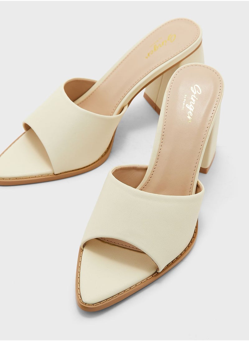 Ginger - Block Heel Sandals - Image 1