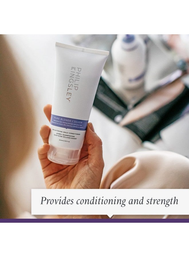 فيليب كينجزلي بلسم فيليب كينغسلي اليومي لتفتيح الشعر الأشقر/الفضي النقي، أرجواني، للشعر الأشقر والرمادي والنحاسي، لون الشعر المصبوغ والمُبيّض، للحصول على لون برتقالي نحاسي ودرجات صفراء، 6.76 أونصة - Image 4