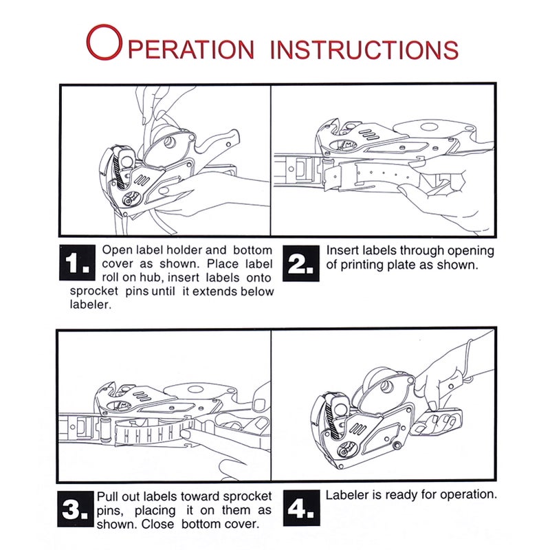 آلة العلامة bằng سبائك الألومنيوم MX-H813 - آلة طباعة الرموز المفردة - آلة الملصقات - آلة العلامة المحمولة - Image 3