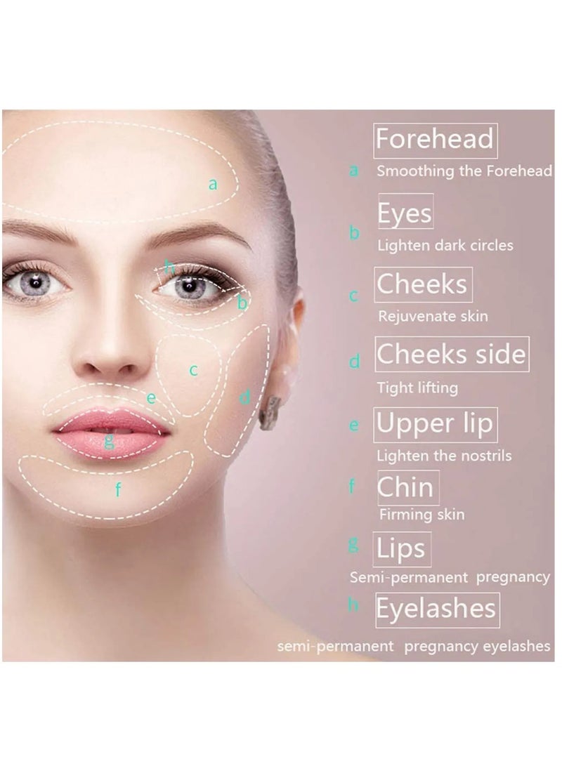 دي آر. بن 10 قطع 12 خراطيش بديلة لقلم ديرما M5 M7 N2 E30 - Image 4