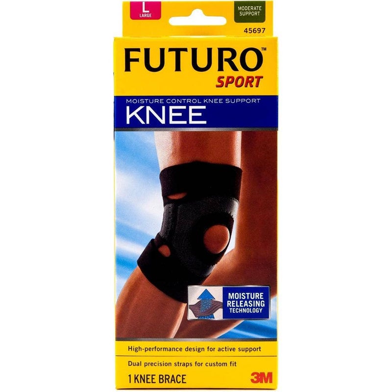 FUTURO 3M Futuro Sport Moisturizing Control Knee Support Large - Image 1