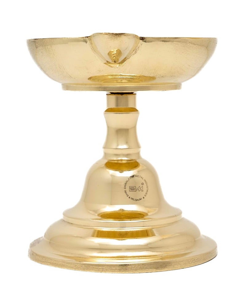 DMI Panati DiyaPanatiPanti Diya with Stand of Diameter 2 30ml Oil Capacity - Image 2