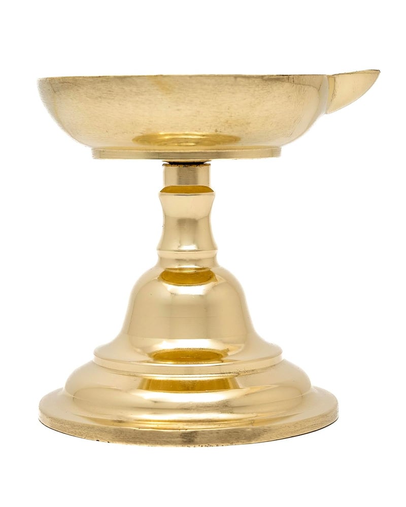 DMI Panati DiyaPanatiPanti Diya with Stand of Diameter 2 30ml Oil Capacity - Image 3