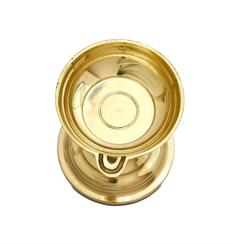 DMI Panati DiyaPanatiPanti Diya with Stand of Diameter 2 30ml Oil Capacity - Image 4