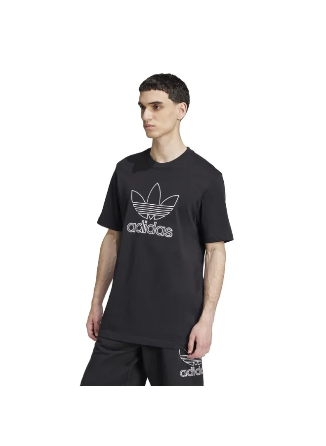 اديداس adidas OUTL TREF TEE Black Originals Men T-SHIRTS