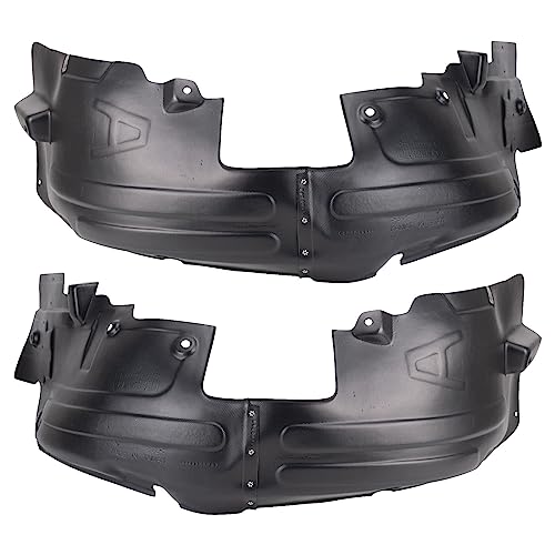 TRQ Front Inner Fender Liner Set Compatible with 20102013 Hyundai Tucson HY1248121 HY1249121