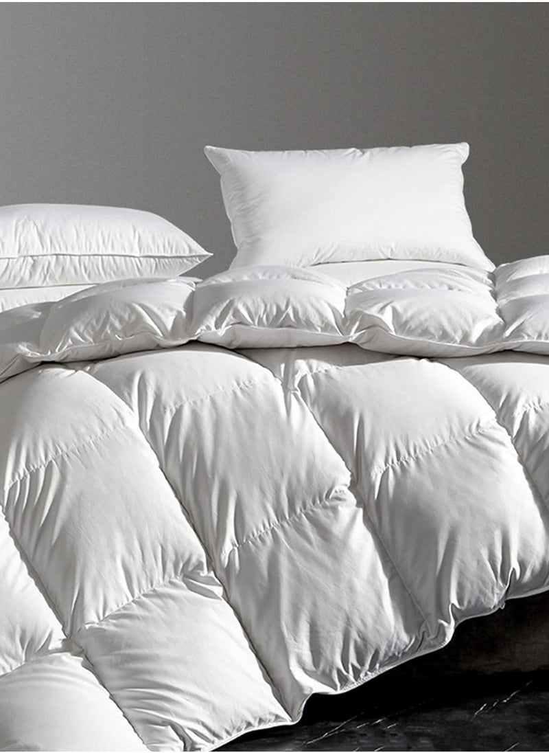 Asraar - Hotel Style Bedding 6-Piece Set – Includes 2 Premium Duvets 160 x 320cm for Unmatched Comfort, 2 Elegant Duvet Covers 160 x 320cm for a Refined Look, and 2 Absorbent Towels 50 x 80cm 250g for Everyday Use – Luxurious and Durable Bedding Essentials - Image 1