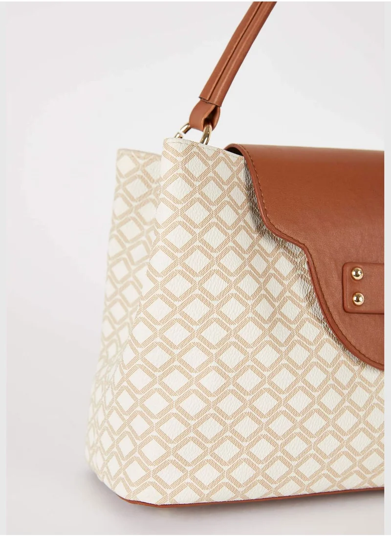 DeFacto Faux Leather Colour Block Bag