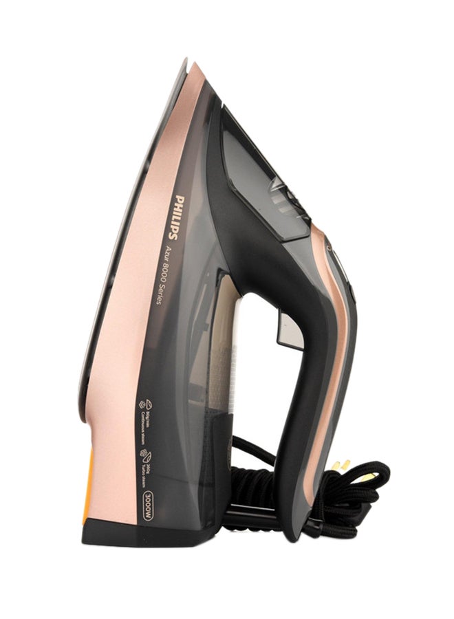 فيليبس Steam Iron Azur 8000 Series 3000 W DST8041/86 Black/Brown - Image 3