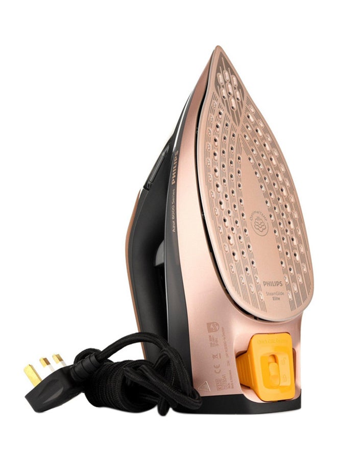 فيليبس Steam Iron Azur 8000 Series 3000 W DST8041/86 Black/Brown - Image 2