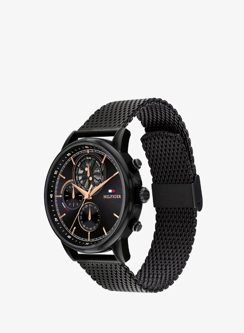 Tommy Hilfiger  Mens Analog Multifunction Quartz Watch With Stainless Steel Bracelet - 1710610 for Men | Best Price UAE