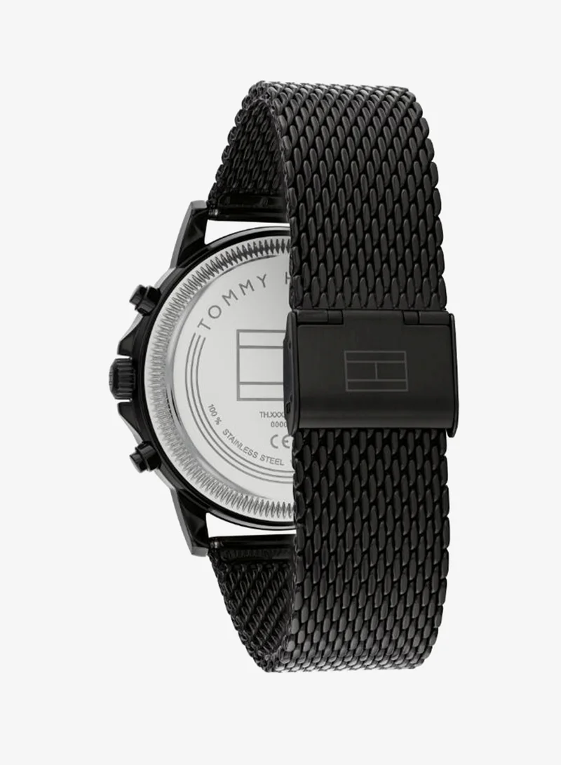 TOMMY HILFIGER Mens Analog Multifunction Quartz Watch With Stainless Steel Bracelet - 1710610