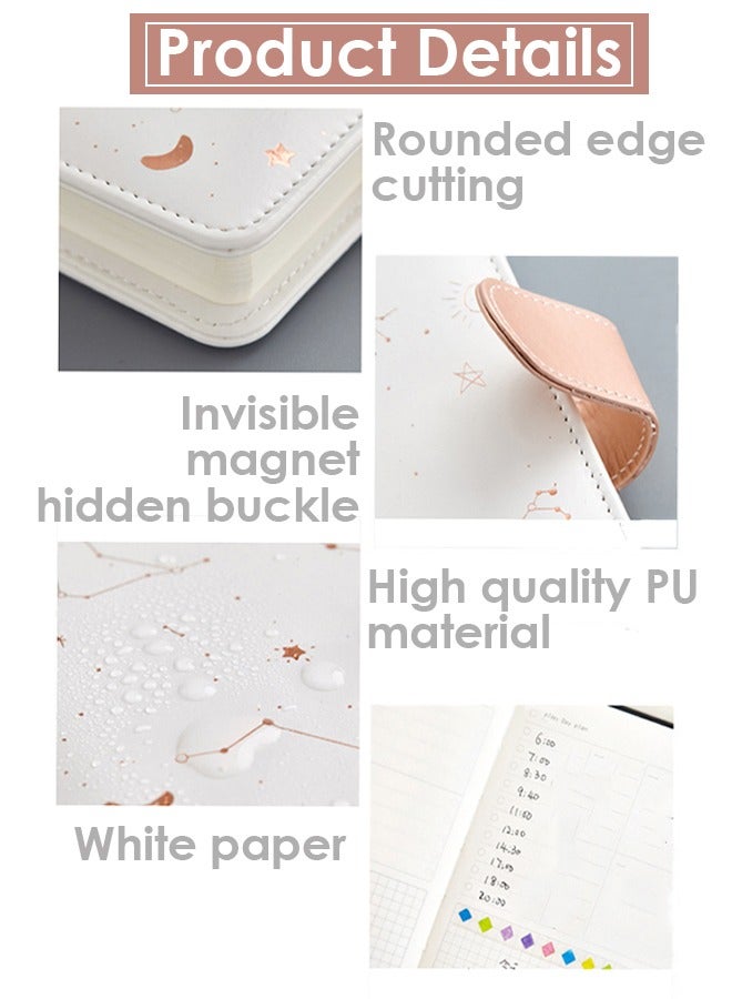 Generic Creative Constellation Schedule Planner Notebook,School Supply Sets  Creative Constellation Schedule Planner Notebook Kawaii Scrapbook Soft Cover Diary Note  - Image 4