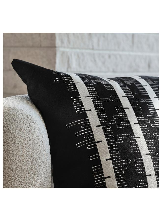 Green Tiger Cushion Cover, Black/Off-White, 50X50 Cm - Image 5