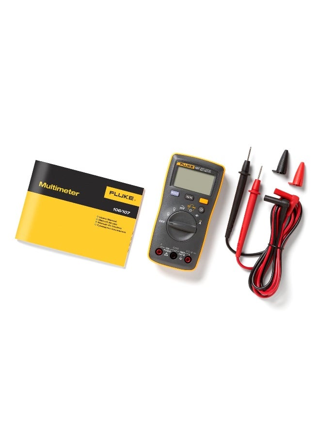 FLUKE Fluke 107 AC/DC Current Handheld Digital Multimeter by Fluke, Gray  - Image 4