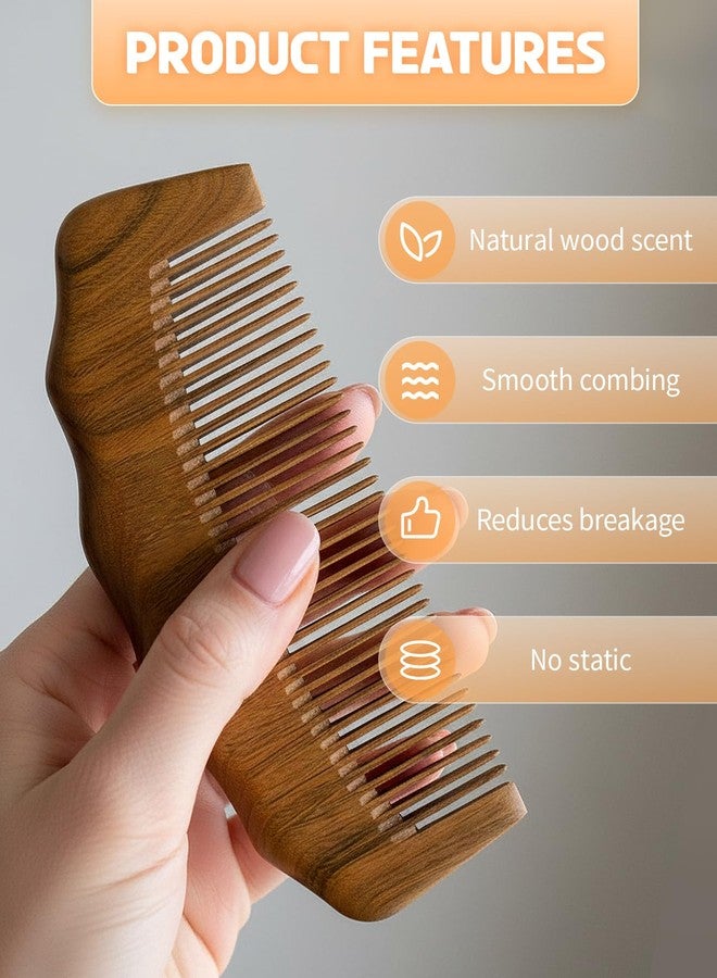 Waaqkid 2PCS Wooden Birth Comb for Labor Pain, Wood Birthing Combs for Women - Image 4