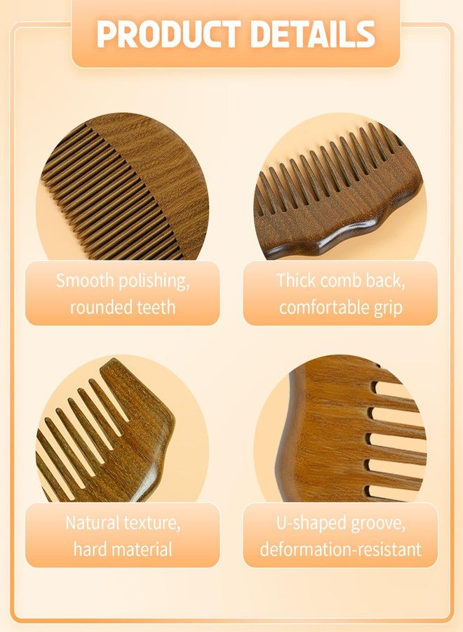 Waaqkid 2PCS Wooden Birth Comb for Labor Pain, Wood Birthing Combs for Women - Image 3