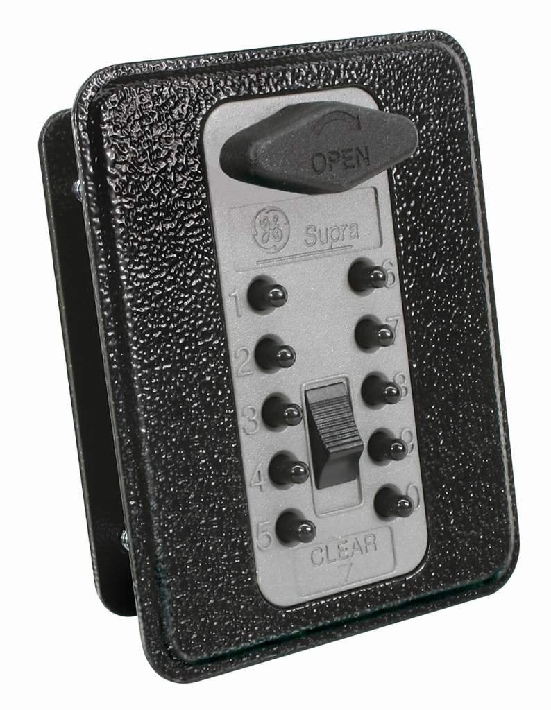 Kidde Accesspoint 001827 Supra Touchpoint Lock, With Faceplate Titanium Gray