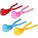 YUGYUJ Snowball Maker Tool with Handle Cartoon Duck Snowball Maker Clip Snow Ball Toys Perfect for Kids and Adults Snowball Fight Play in Winter at Outdoor 4PC Snowball Maker - Image 3
