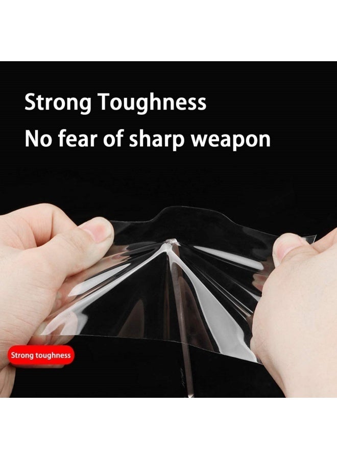 جروسي واقيات حافة باب السيارة، شريط عام شفاف 16 Ft مضاد للخدش، واقي عتبة باب قطاع لاصق مضاد للخدش للمصادم الأمامي والخلفي، يناسب جميع المركبات - Image 2