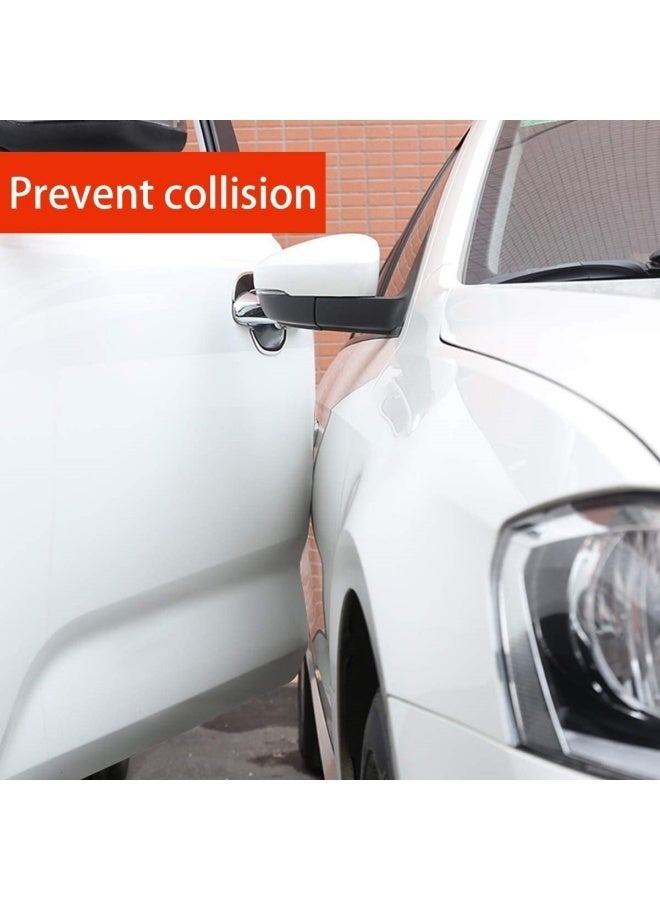 جروسي واقيات حافة باب السيارة، شريط عام شفاف 16 Ft مضاد للخدش، واقي عتبة باب قطاع لاصق مضاد للخدش للمصادم الأمامي والخلفي، يناسب جميع المركبات - Image 5