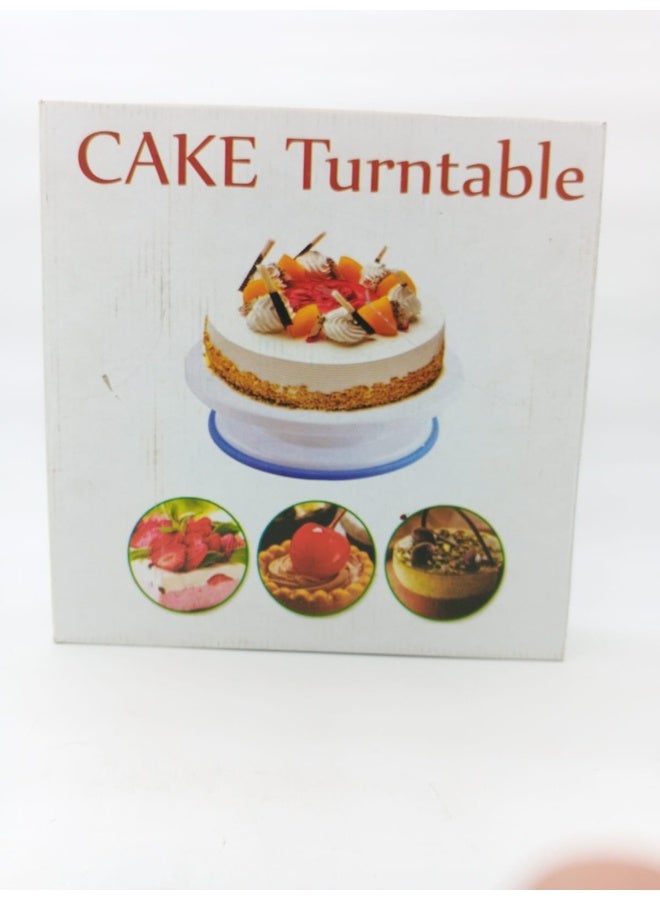 Genaric طاولة دوارة لتزيين الكعك - حامل تزيين كعك سهل - Image 1