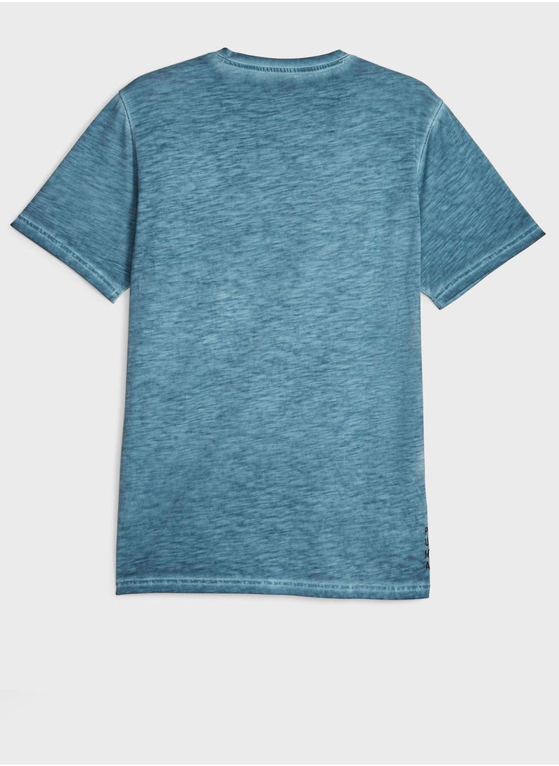 PUMA - Studio Foundation Wash T-Shirt - Image 1