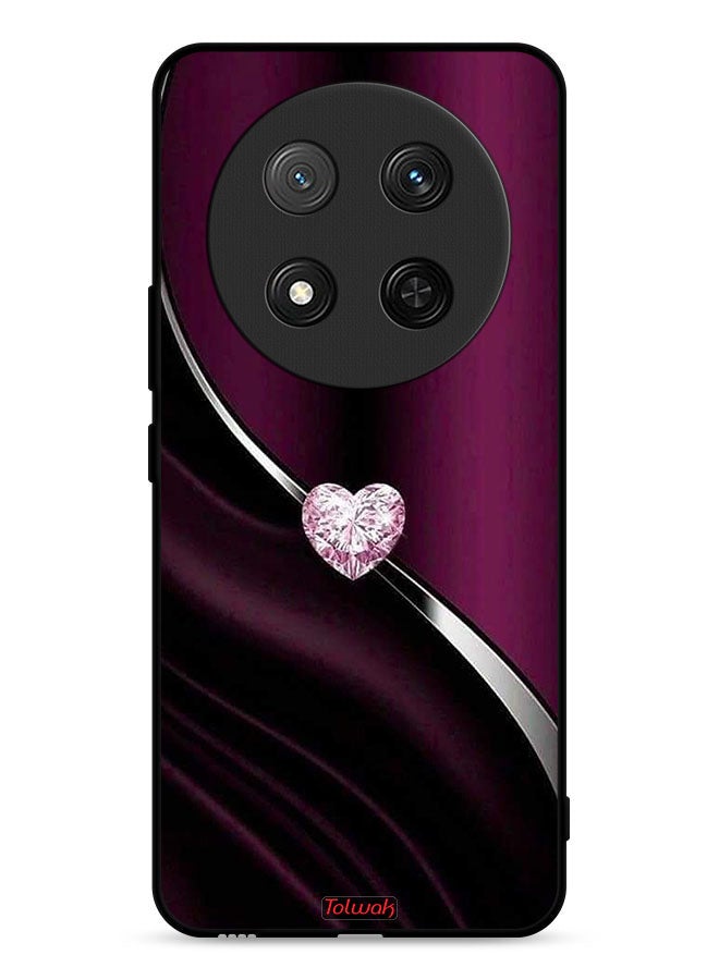 Tolwak Honor X9c 5G Protective Case Cover Diamond Heart - Image 1