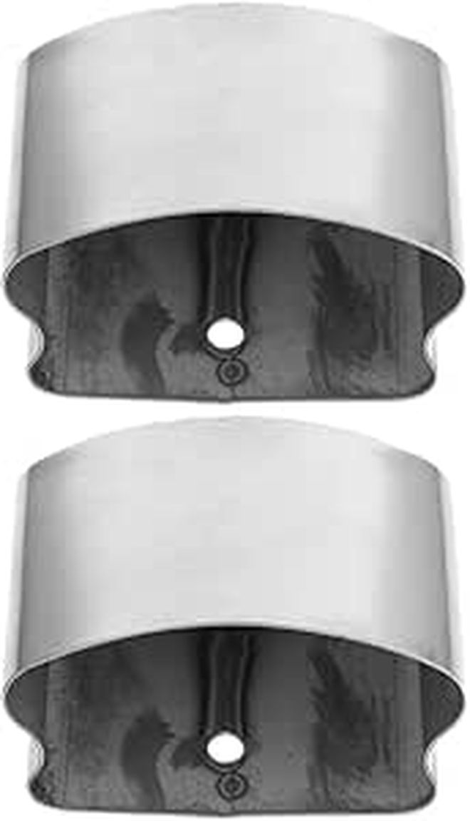 PVC Stair Handrail End Caps 2pcs Tight Sealing Indoor Outdoor Use - Image 1