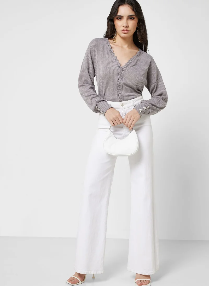 ELLA V Neck Sweater