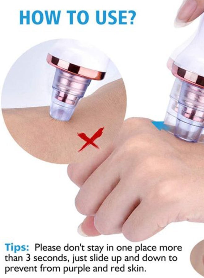Generic Portable Electric Blackhead Suction Device Rose Gold 19.5 x 4.5 9.5cm  - Image 5