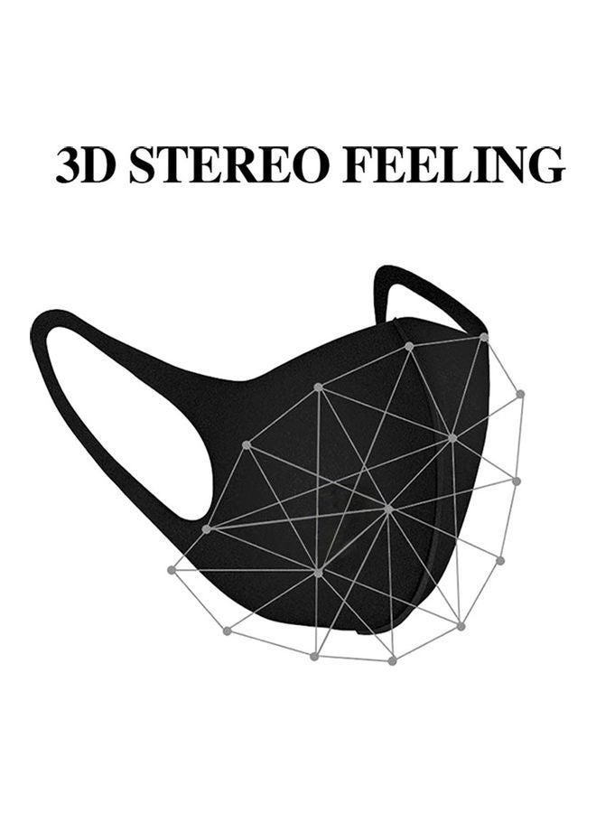 NIBEMINENT Breathable Face Cover Dustproof Windproof Mouth Mask 3D Stereo Protective Respirator With Breather Valve - Image 3