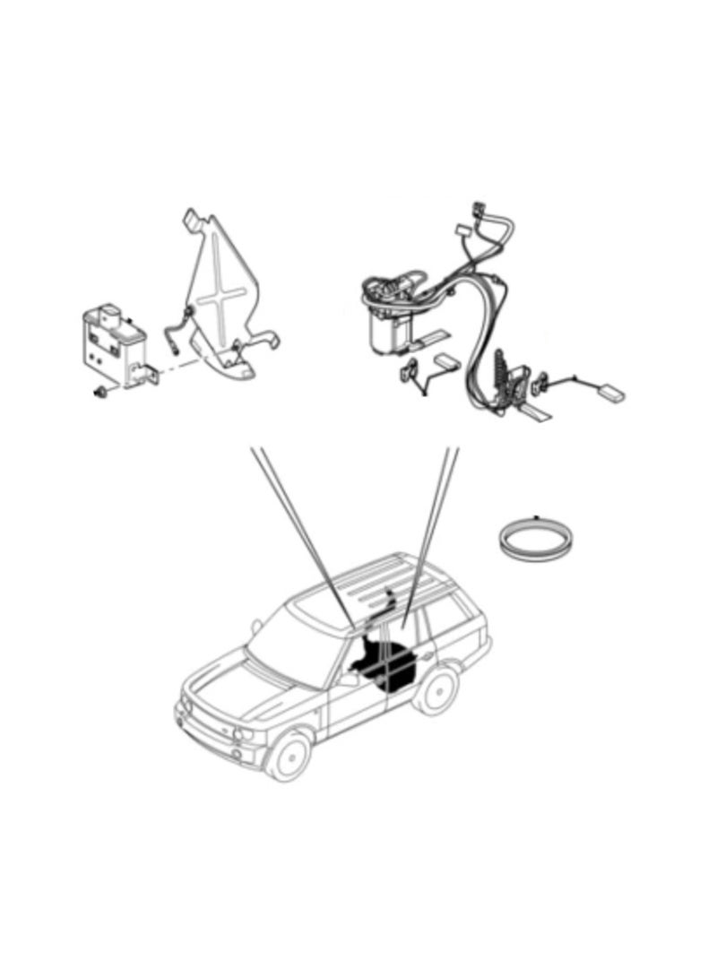 Range Rover FUEL PUMP AND SENDER UNIT - ORIGINAL - Image 2