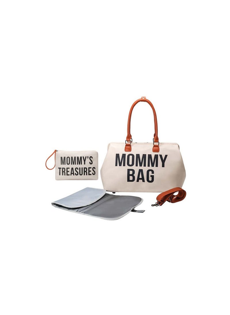 VInedi - Diaper bag changing pad baby mother bag fashion portable mother and baby tote bag multifunctional travel bag - Image 1