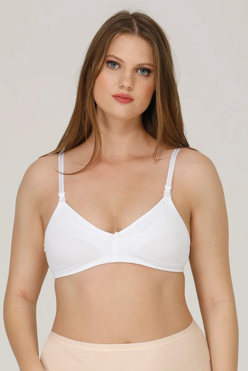Parlingerie Par Lingerie Pl Nursing Bra Cotton Cupless White