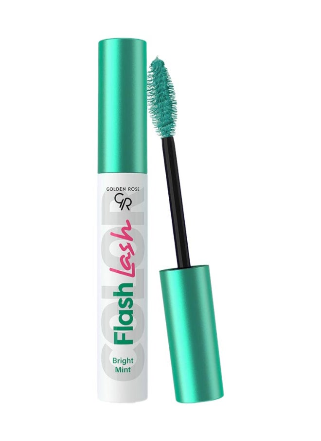 Golden Rose - Flash Lash Color  Mascara No:01 Bright Mint - Image 1