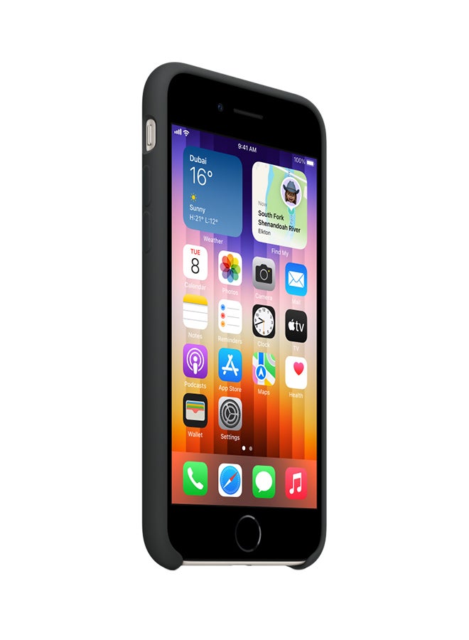 Apple iPhone SE Silicone Case midnight - Image 2