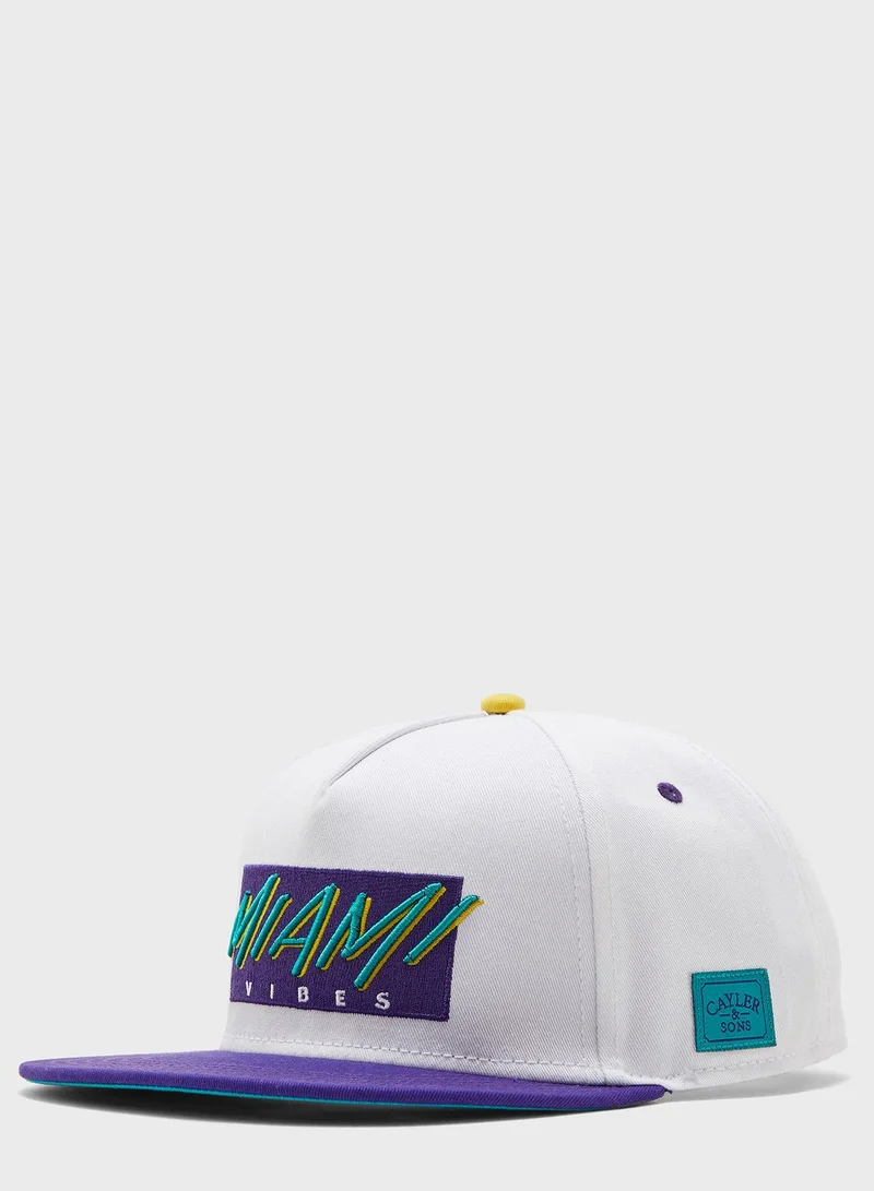 Cayler & Sons Miami Vibes Snapback Cap