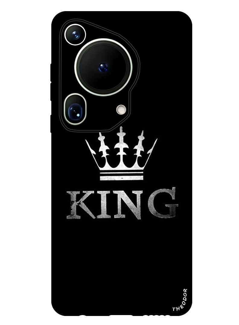 Theodor Protective Case Anti Scratch Shock Proof Bumper Cover For Huawei Pura 70 Ultra King Crown - Image 1