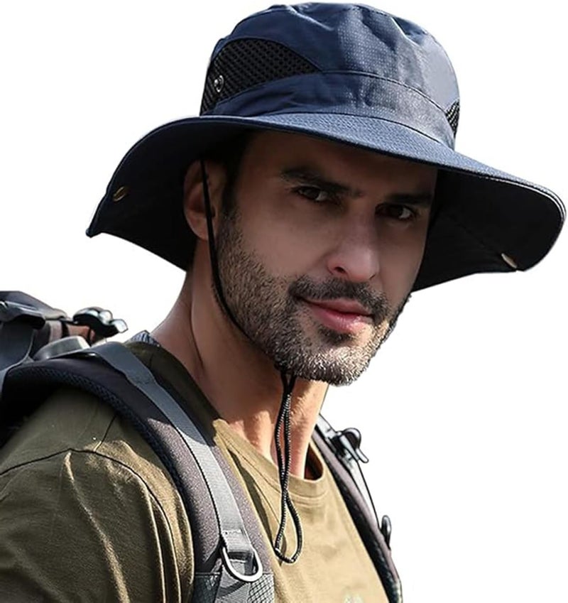 HSR Lightweight Breathable Stylish Summer Hat Cap for Men Women, UV Protection, Sun Protection Round Cap for Travel, Hiking, Gardning, Fishing for Men Women - Image 1